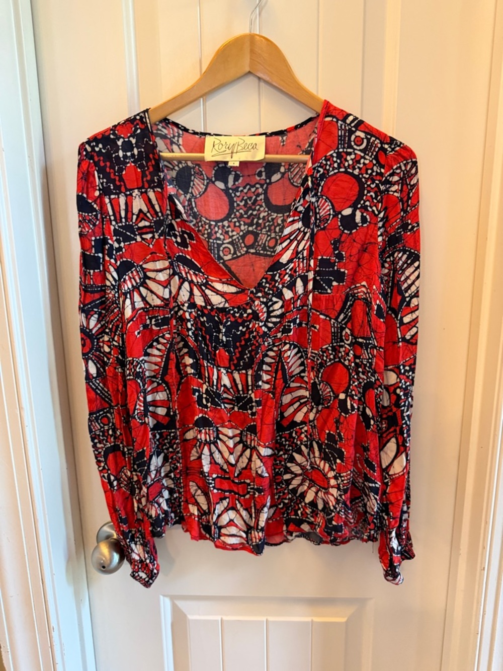 Rory Becca popover blouse